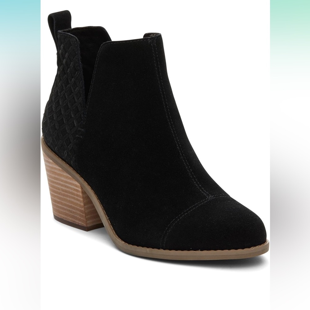 NWT TOMS Women's Everly Cutout Ankle Boot